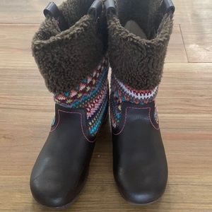 Girls Size 31 / 13-13.5 Pediped Boots
